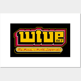 WTUE 104.7FM Dayton Ohio Posters and Art